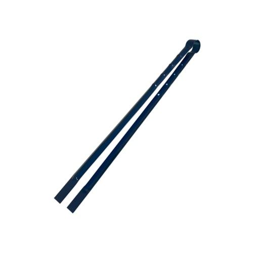 Nagatsuka Seisakusho Tongs, Blue Painted Fire Tongs, 530mm