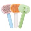 Pet comb, cat hair remover, hair removal, stainless steel comb, cat hair brush, one-click hair removal comb to remove hair.