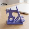 Sewing Machine Shape Phone Dock Holder, Desktop Stand for Smartphones, Lightweight Portable Cell Unique Gift Lovers Mount Desks Workbenches