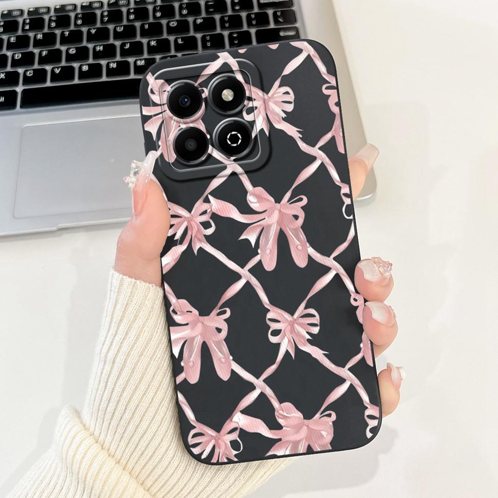Colorful Flower Case For Honor X6b Coque Silicone Soft Cover For Huawei Honor X 6b 6a X6A Phone Cases Covers Bumper