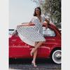 New Fashion Polka Dot Waist Dress