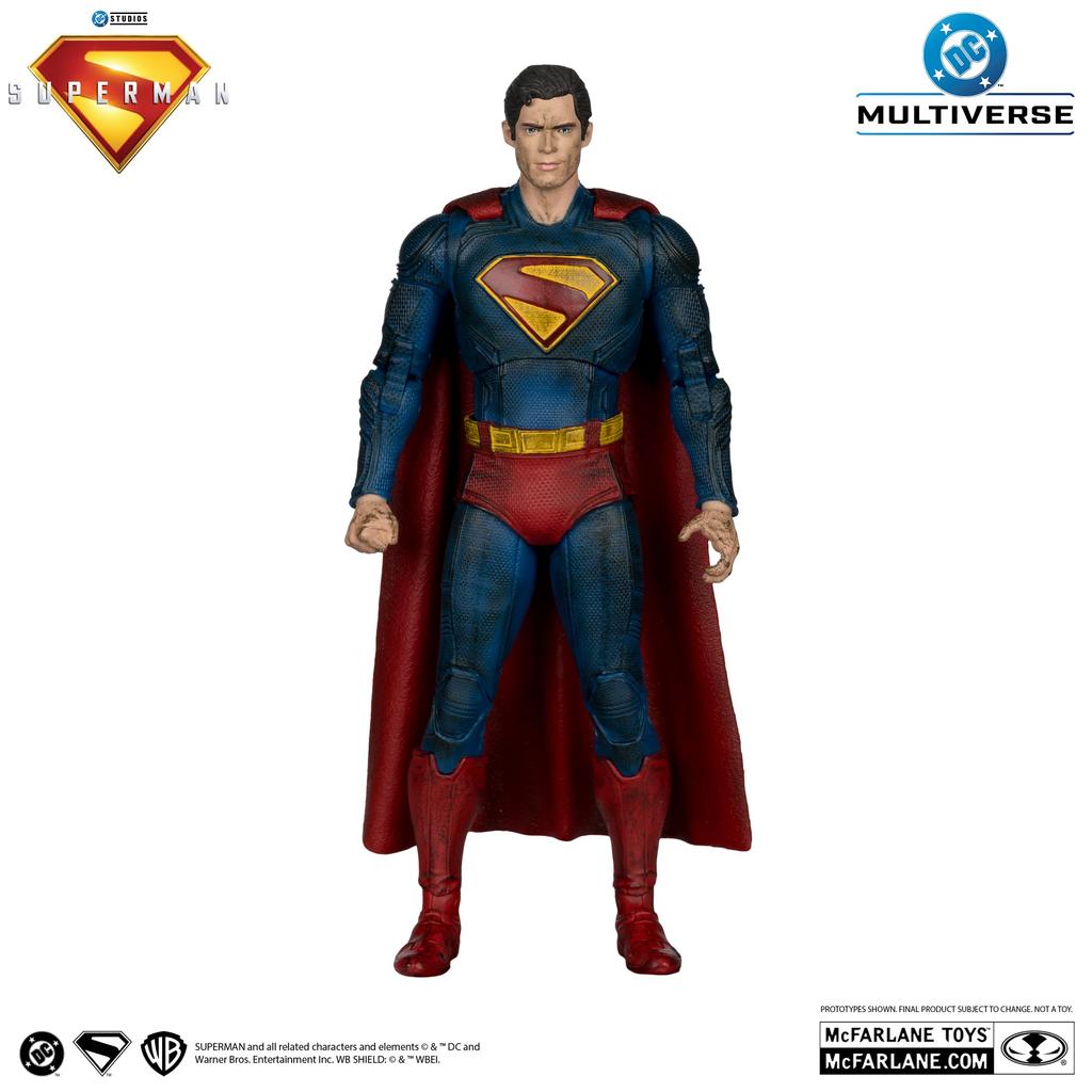 DC Comics DC Мультивселенная Фильм Супермен (2025) сверхчеловек (Поврежденный в бою) #326 7-дюймовая фигурка