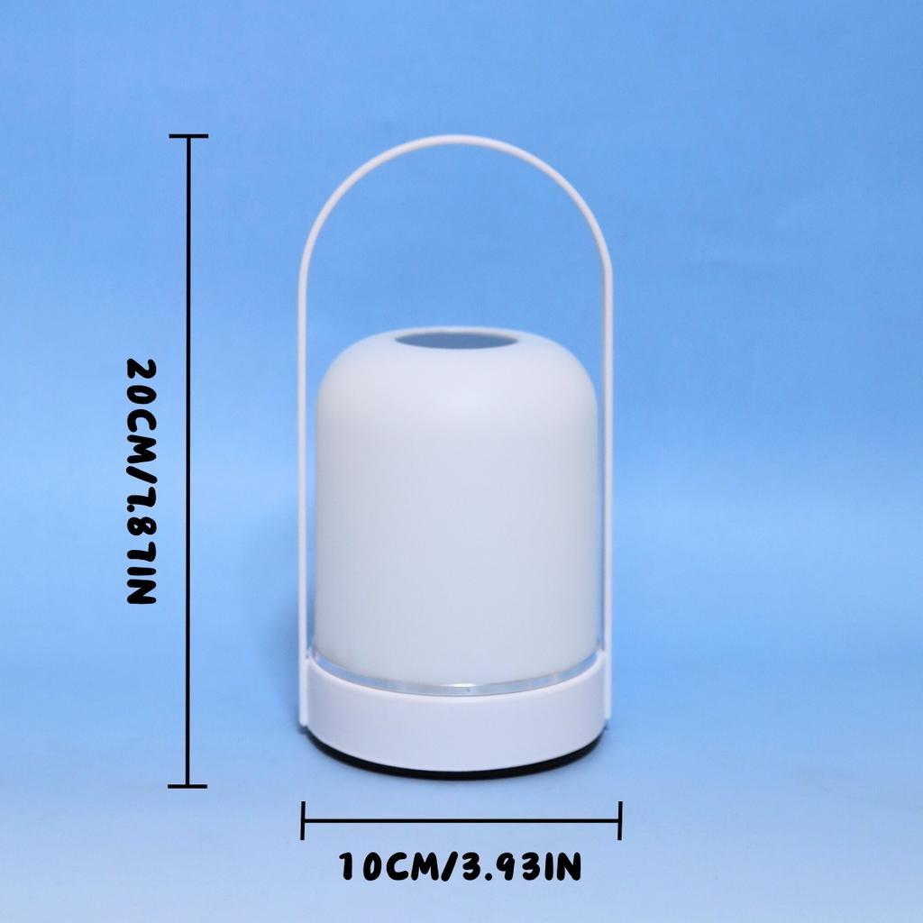 Portable USB Charging Night Light Tri Color Dimming Lamp for Restaurants Bedrooms Bars Outdoor Camping