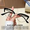 Vintage Cat Eye Reading Glasses Women Myopia Customize Prescription Anti Blue Light Blocking Computer Optical Eyeglasses Frame