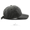 Washed cotton baseball cap, suitable for outdoor activities, provides sun protection and shade for men