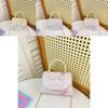 Handbag Fashionable Childrens Featuring Delightful Bow And Chic Details Pearl