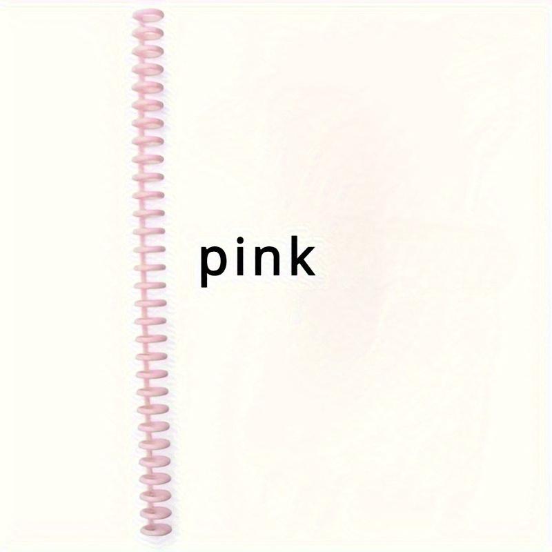 30 отверстий Пластиковые кольца для переплета на пружине для листов формата А4, для блокнотов, канцелярские товары, офисные принадлежности - ПП материал