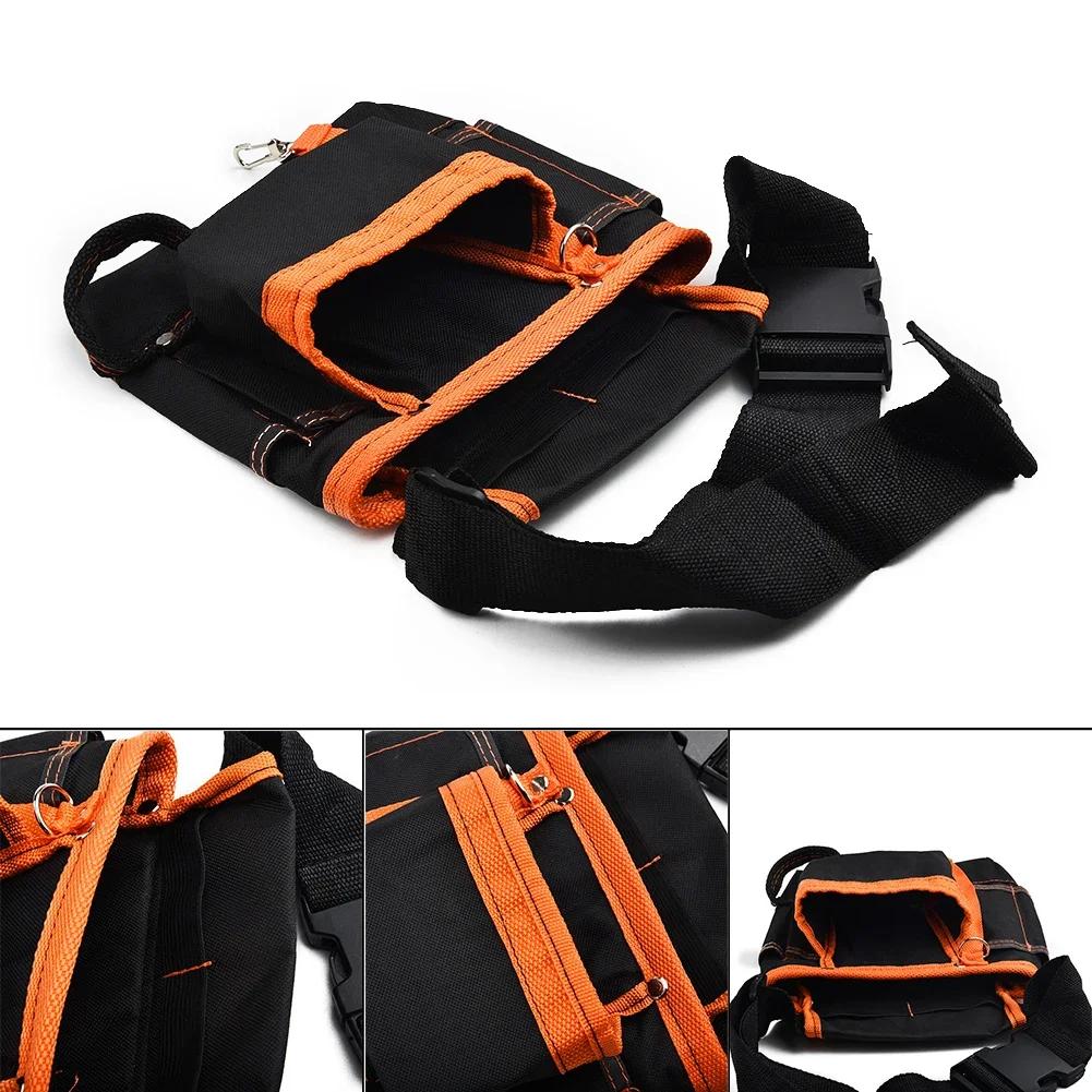 Tool Pouch Belt Waist Bag 7 Pocket Holster Storage Holder Electrician Tools Packaging 26x21.5cm For Screwdrivers Pencil