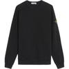 STONE ISLAND FW23 Толстовка с круглым вырезом, логотипом и длинными рукавами, унисекс, черная 791562420-V0029