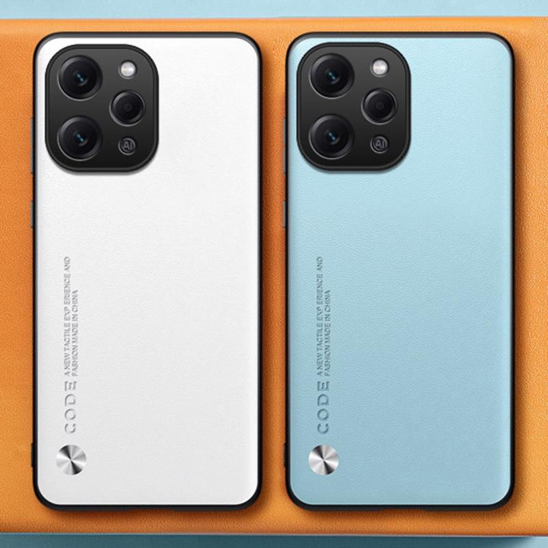 Роскошный чехол из искусственной кожи для Xiaomi Redmi 12 4G 12C, силиконовый противоударный чехол с полной защитой для телефона Redmi 12C 12 C Coque