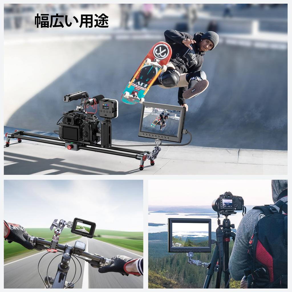 Шарнирный кронштейн NEEWER Magic Arm, легкий, с шаровой головкой, совместимый с клеткой для камеры, монитора, подсветки UA071, винты 1/4" и 3/8/анти-скручивание