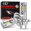 2pcs H7 LED Headlight Bulbs Canbus Mini Kit 40W 15000LM 6500K CSP for Car Headlamp White 12V Auto Diode Lamp H7 Turbo Led Fog Light