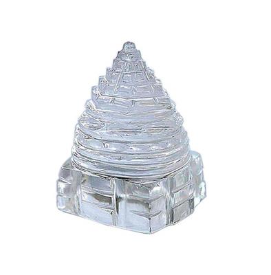 Меру Шри Янтра из кристального кварца, Crystal Sphatik Meru Shri Yantra, Kalyan Puja