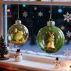 Frog Christmas Ornament Acrylic Tree Decorations with Hanging Rope Festive Holiday Decor for Home And Party