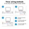 Tuya 16A WiFi Mini Smart Switch Smart Life DIY Wall Switches Power Monitoring 2-Way Control For Alexa Google Smart Home Alice