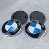 2Pcs 74mm/82mm 50th anniversary car Front Hood Emblem Trunk Rear badge logo for mini BMW E46 E39 E36 E87 E90 E91 F20 E53 X3 X5