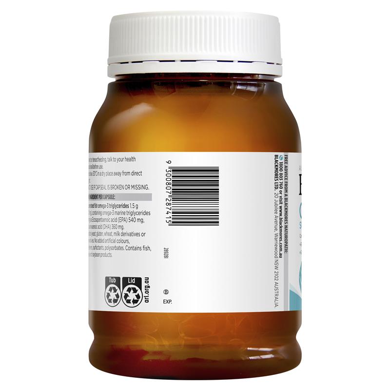 BLACKMORES OMEGA TRIPLE 1552mg 150capsules