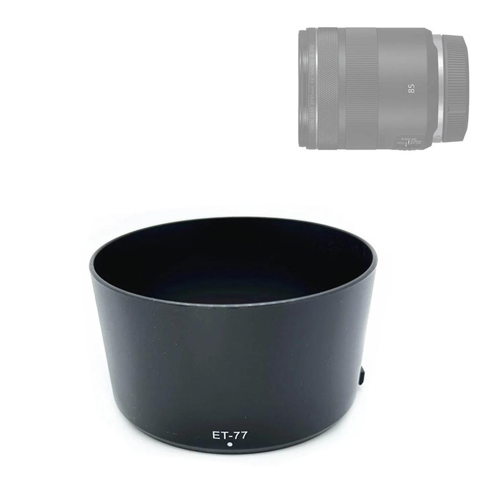 Replacement ET77 Lens Hood for RF 85mm f/2 Macro IS STM Black Bayonet Mount Protectors Camera Essential Accessory