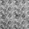 Cotton Flex Gray Fabric Abstract Floral Fabric For Sewing Printed Craft Fabric By The Yard 40 Inch