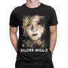 Меловые Каракули В Silent Hill Ремейк Мужские Футболки Новинка Футболки с коротким рукавом с круглым вырезом Хлопок Идея для подарка Одежда