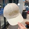 Дышащая сетчатая бейсболка с вышивкой букв, уличные солнцезащитные шляпы для маленьких мальчиков и девочек