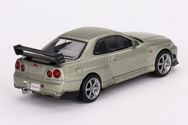 MINI GT Nissan Skyline R34 Tommykaira Millennium Jade Готовый Модель 1/64 GT-R R-z С Правым Рулем