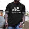 Summer Plus Size Short Sleeved T Shirts 3D Skull Print Men's Casual Fashion T-shirt Men's