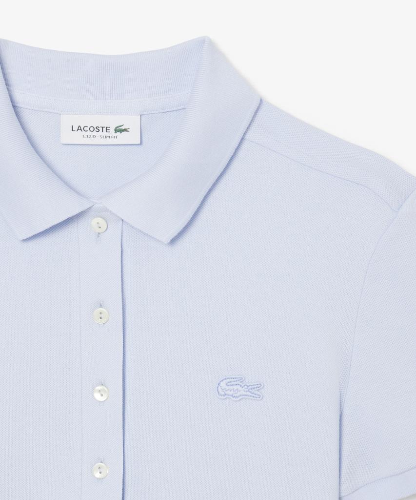 Женская приталенная мини-футболка-поло LACOSTE из пике Pf5462-56G J2G