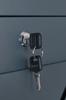 Tove mailbox with newspaper holder, anthracite