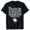 Funny This Pastor Has An Awesome Congregation Women T Shirts Bible Jesus Christian God Short Sleeve Birthday Gifts Men T-shirt