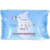 Nepia Flushable Buttocks Celeb Wet Refill, 60 Sheets, for Cleansing, Hand Washing, Meals, and Sweat Wiping, Moisturizing