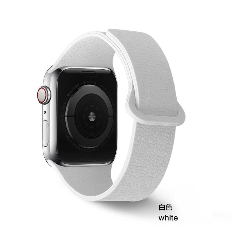 Магнитный силиконовый ремешок для Apple Watch 44мм 40мм 41мм 45мм 49мм ремешки Браслет iWatch Серия 11 10 SE 9 8 7 6 Ultra 3 2