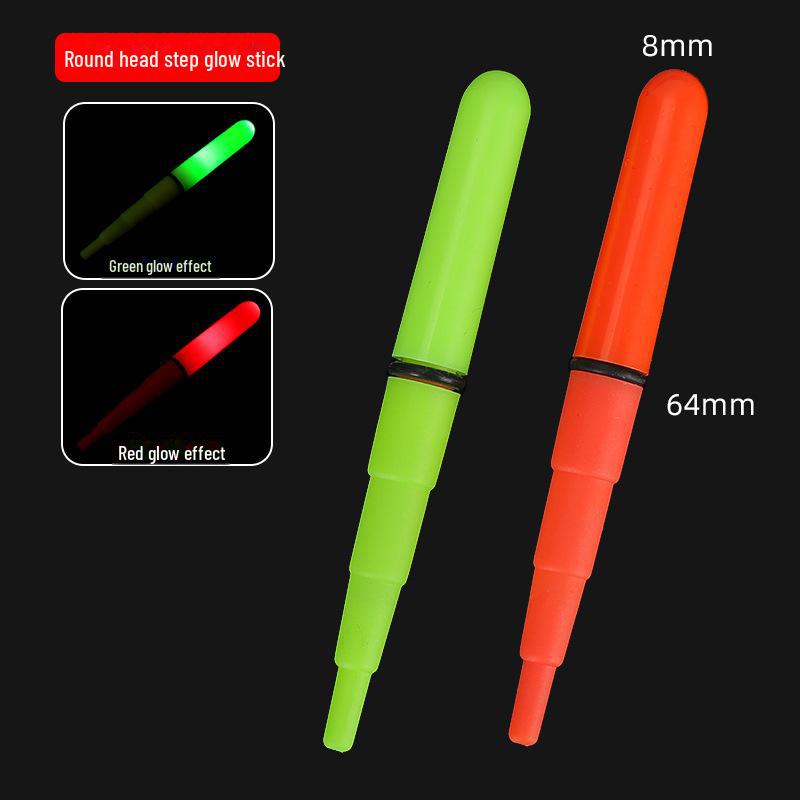 Электронная светящаяся рыболовная палка: Светящаяся головка и плавающая лампа для морской рыбалки