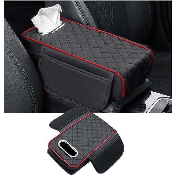 Подлокотник из пеноматериала с эффектом памяти для Volkswagen VW Taigo Touran Tiguan CC Beetle Passat Jetta B6 B7 B8, чехлы на центральную консоль с отделением для салфеток и