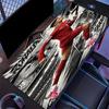 football star Print Mouse Pad, for Keyboard Pad Laptop PC Mat for Office Home Use, Desk Decor, Perfect Birthday Gift for Gamers