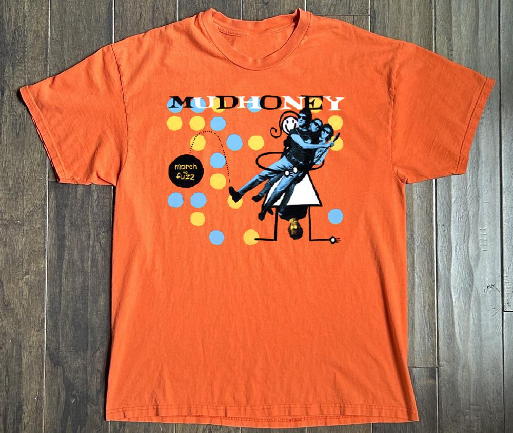 Редкая футболка Mudhoney Band March to Fuzz Размер S-5XL Унисекс
