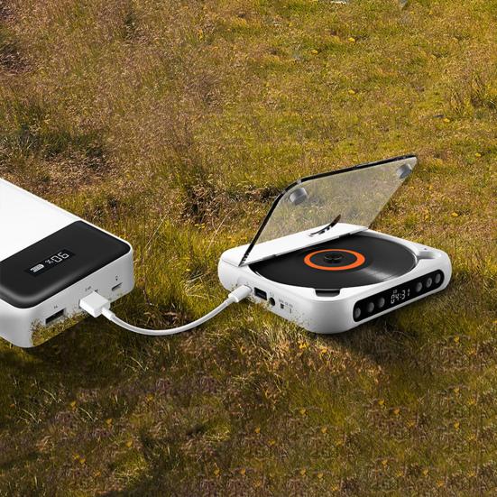 Портативный музыкальный плеер со светодиодным дисплеем, совместимый с Bluetooth, перезаряжаемый, маленький, ретро-плеер с наушниками