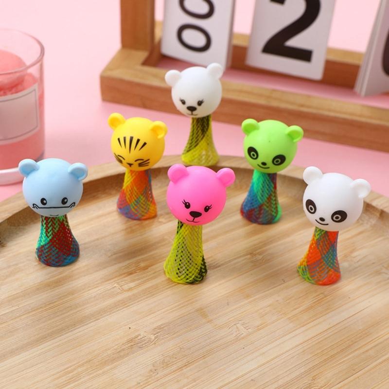 Смешанный мультяшный прыгающий персонаж Креативные прыгающие мультяшные персонажи Мультяшное животное Прыгающая кукла Игрушка