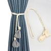 2PCS Elegant Curtain Tieback Minimalist Curtains Tie Rope Trendy Tulip Curtain Straps  Home Decor