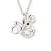 Disney Zirconia VPCDS 20145 [Disney] Минни/серебряный кулон/лента/кубический