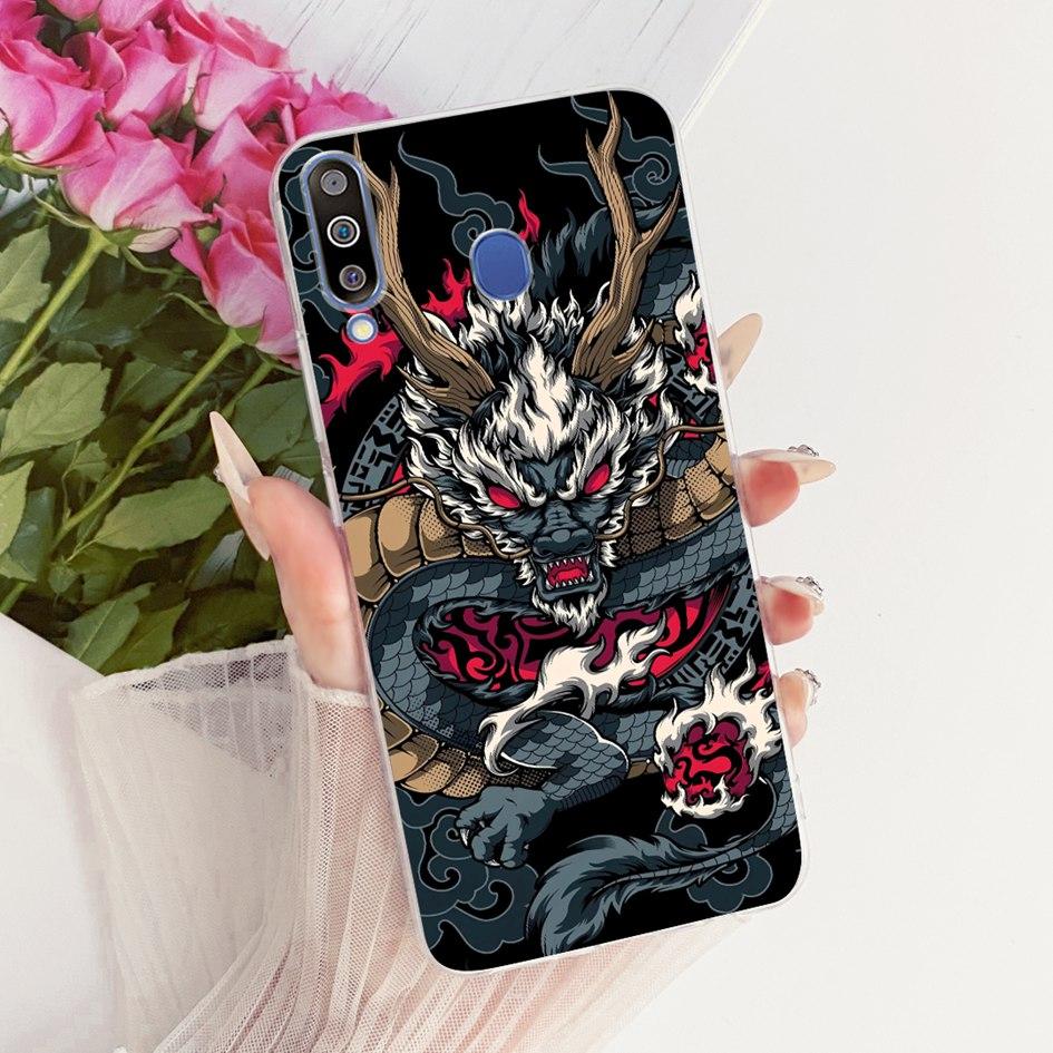 Чехол для Samsung Galaxy M30 SM-M305F Прозрачная накладка Модный бантик Мягкий силиконовый чехол для телефона Для Samsung M20 M10 M105F M205F Fundas