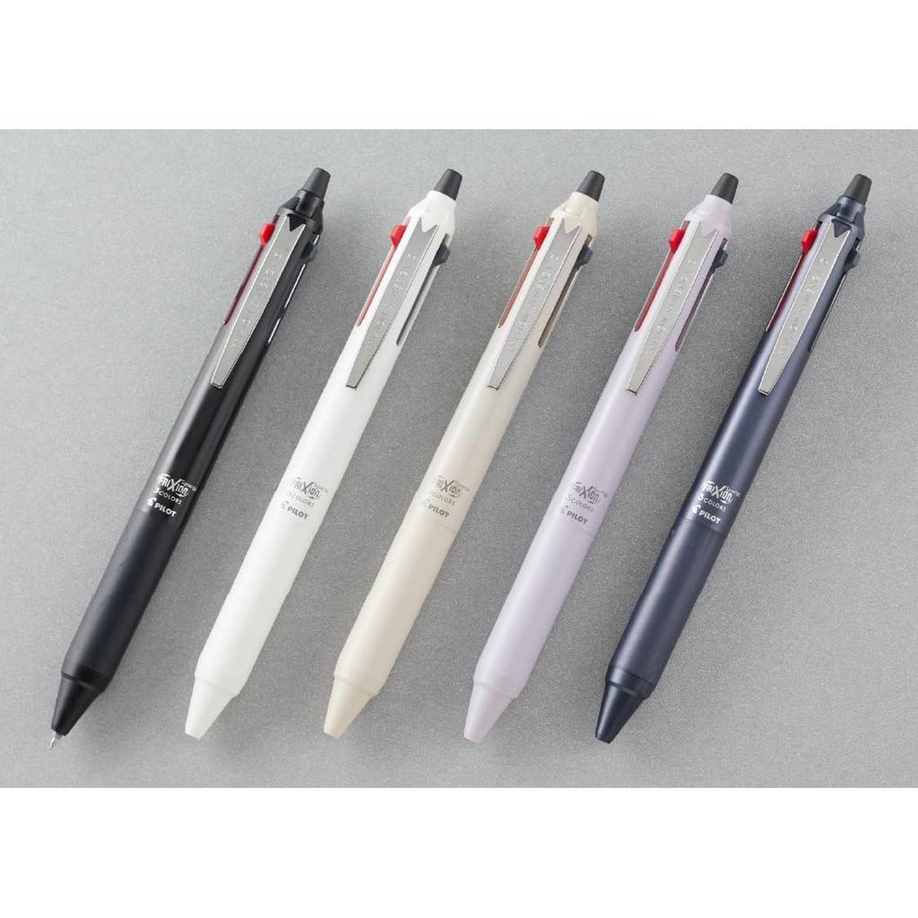 PILOT Frixion Synergy 3 3-Color Erasable Gel Ink Multi Pen 0.4mm Off-White LTFS314OW