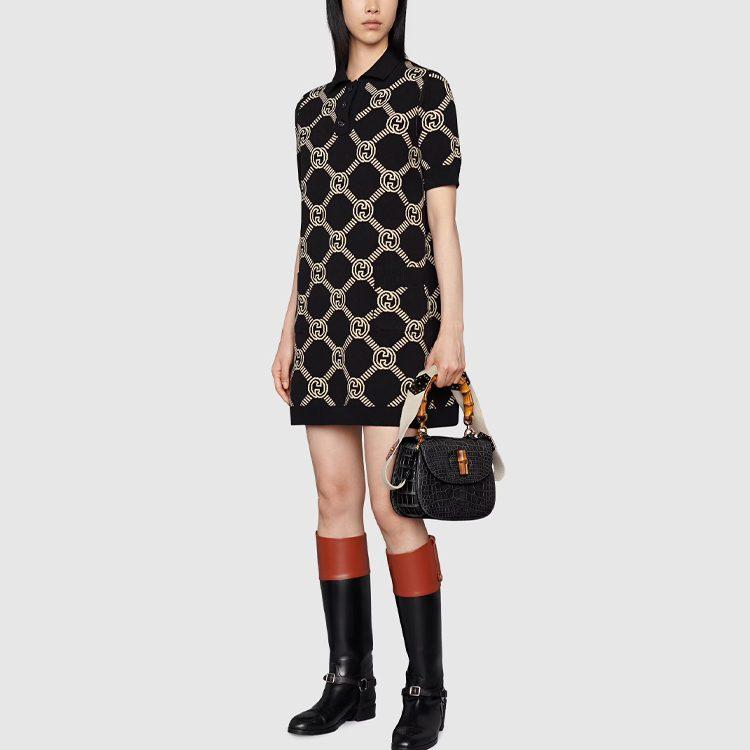Gucci Платье с коротким рукавом Женское 678311-XKB5S-9194