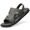 Модные пляжные мужские сандалии для отдыха, летние сандалии с амортизацией, мужские повседневные спортивные сандалии 2025 для улицы, ретро, удобные, легкие сандалии для мужчин