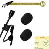 Compact and Easy To Use Lavalier Lapel Microphone for Audio Technica Systems