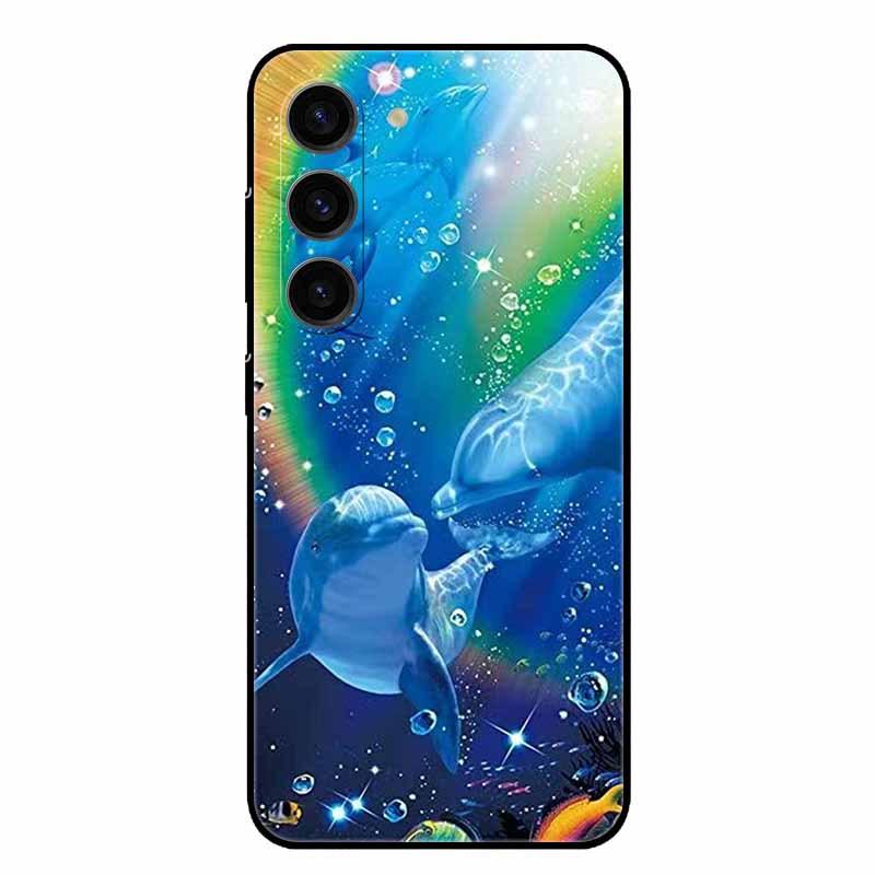 Для Samsung S 25 / S25 Plus / S25 Ultra Чехол Милый Мультяшный Расписной Мягкий Силиконовый Чехол для Samsung Galaxy S25 Чехлы для Телефона Fundas