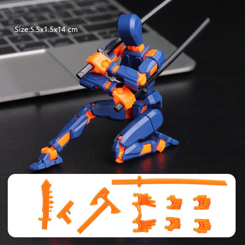 13 Titan Action Figure Multi-Jointed Movable Shapeshift Robot 3D Printed Mannequin Dummy Toys Ornament For Children Adult Gifts