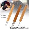 Handle One/Doube/Triple Head for Making Dreadlock Braid Maintenance Knitting Hooks Crochet Needle