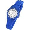 Montre enfant - Q&amp;Q - V26A-00XVY - Silicone bleu - Étanchéité 10 ATM - Cadran clair