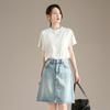 RAIN.CUN Women's Loose Fit Round Neck Short Sleeve T-shirt